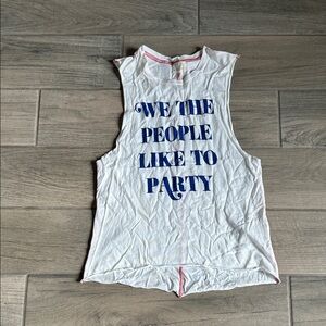 We the people like to party tank top
